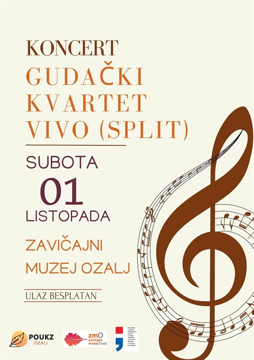 KONCERT - Gudački kvartet VIVO iz Splita